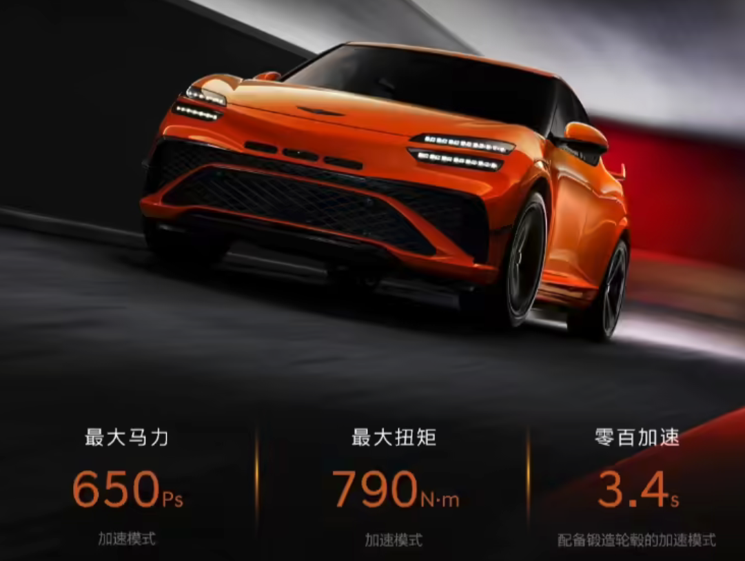 捷尼赛思GV60 Magma首发亮相 650马力纯电性能猛兽定义豪华驾趣